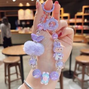 Labubu Luck Charm cell phone wristlet